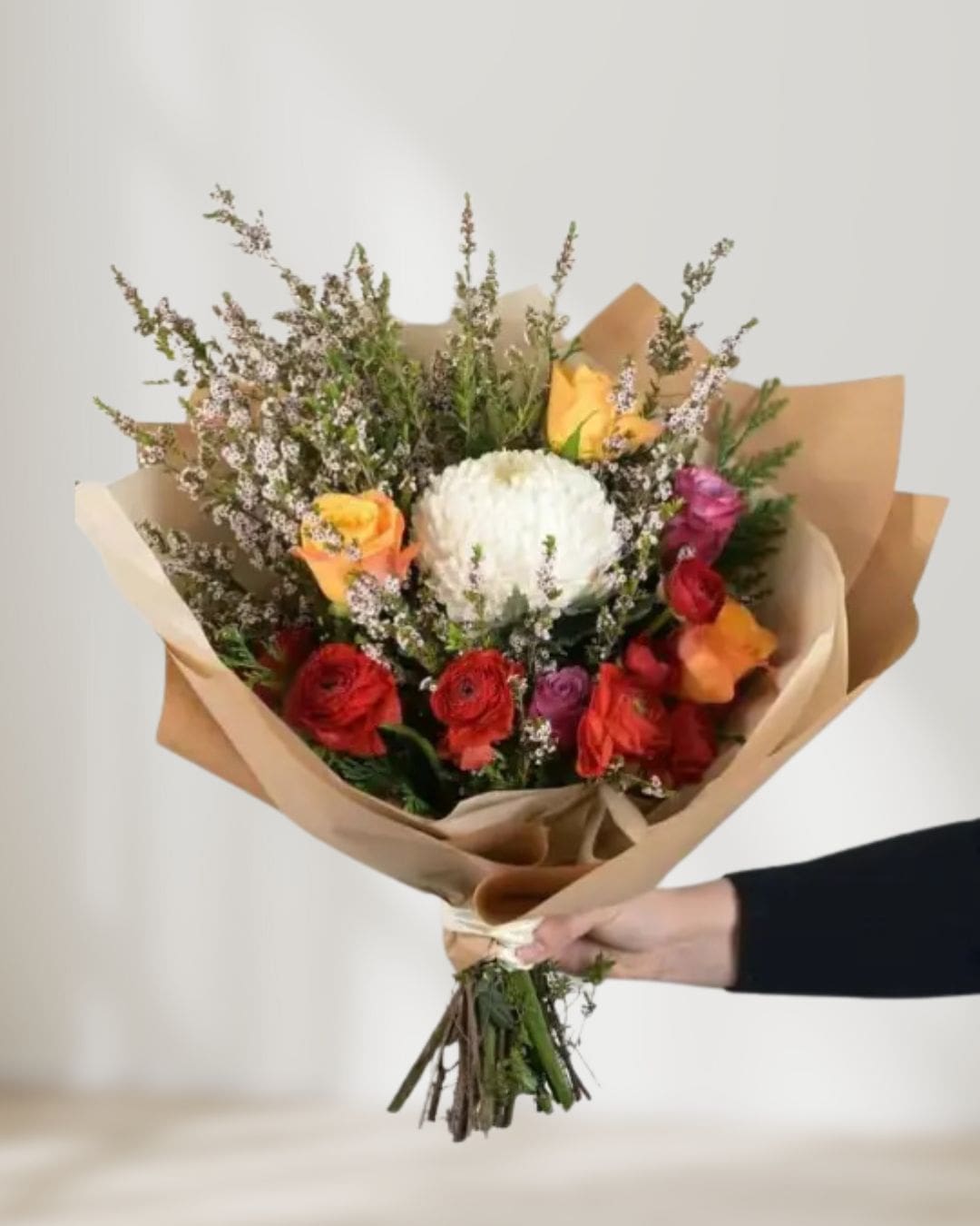 Scarlet Radiance Arrangement — Sisu Flower