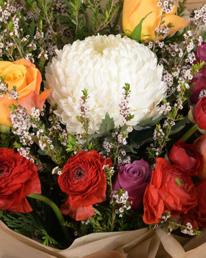 Scarlet Radiance Arrangement — Sisu Flower