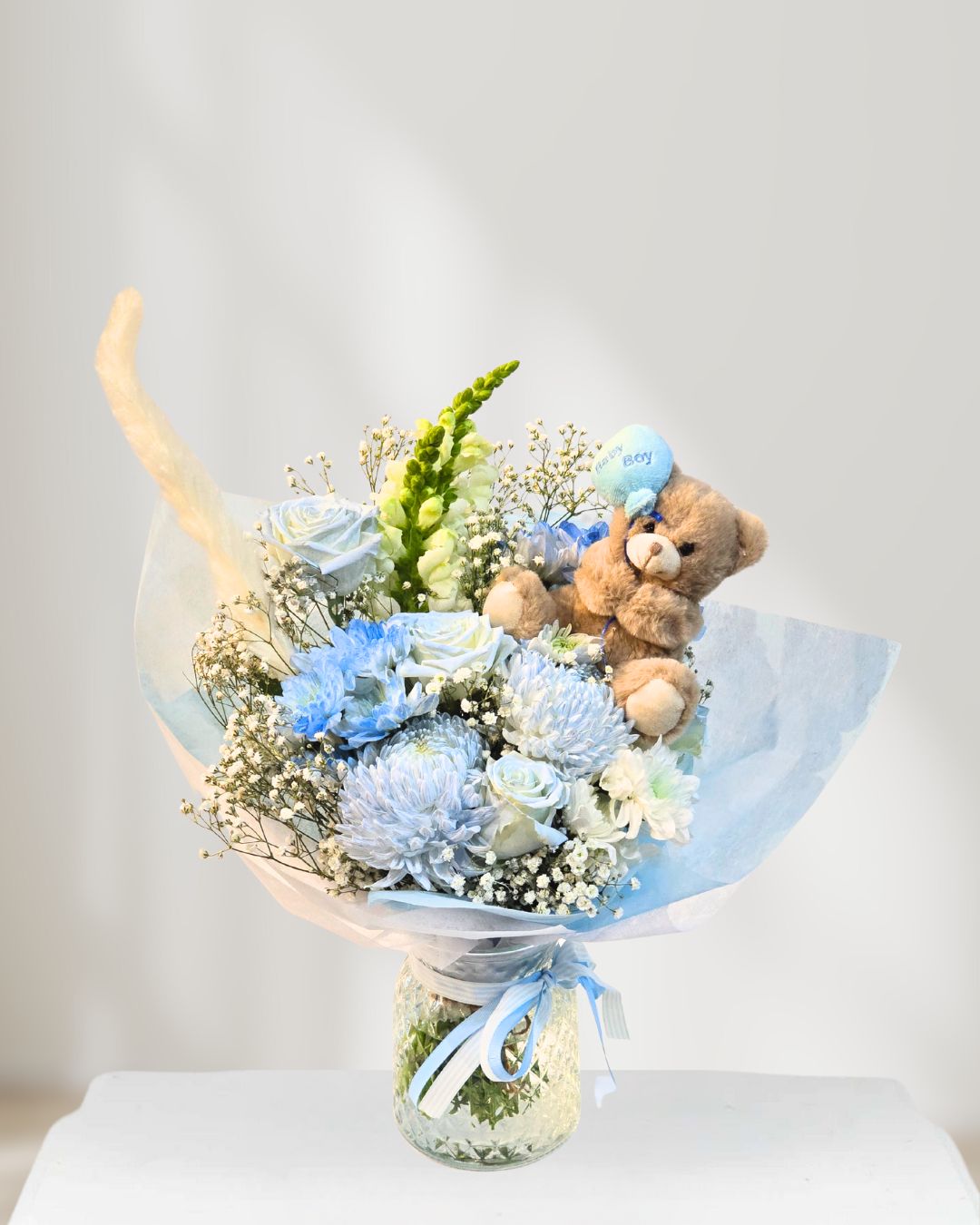 Welcome Baby Boy — Sisu Flower